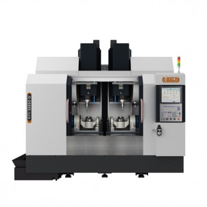 JS-D680S-5AX 智能双通道五轴加工中心
